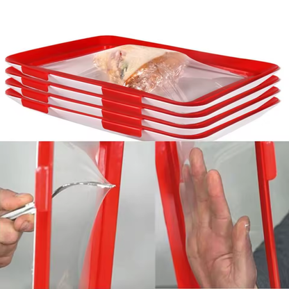 Bandeja para conservar alimentos reutilizable