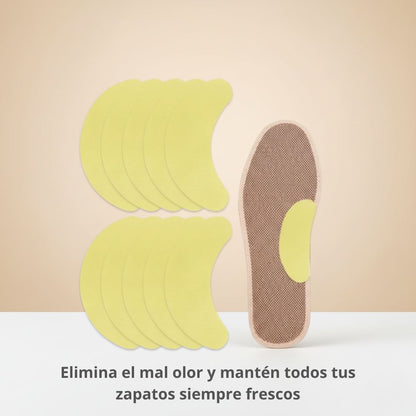 Pegatinas para zapatos | Adiós al mal olor y la humedad x 10 Unidades